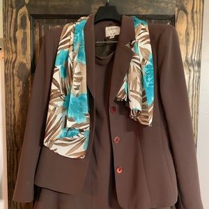Women’s Brown 2 piece Suit